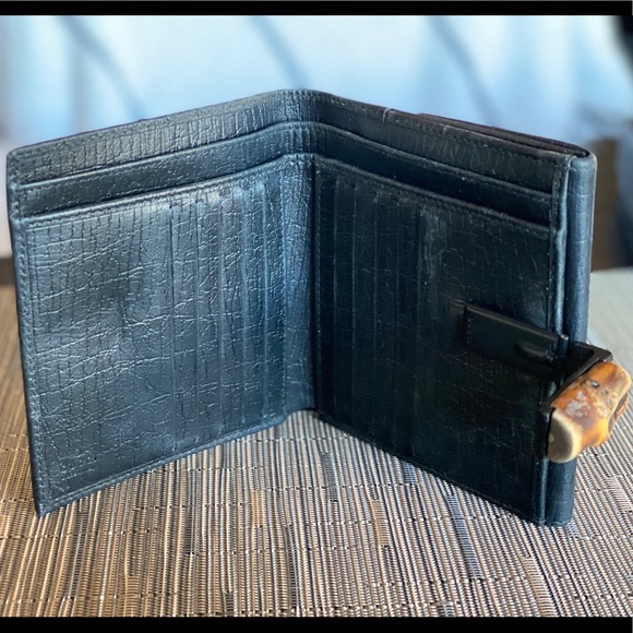 Gucci bamboo wallet - Picture 3 of 9